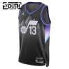 NBA Børn Trøje Utah Jazz Walter Clayton JR 2025-26 Jordan Statement Edition Sort Swingman